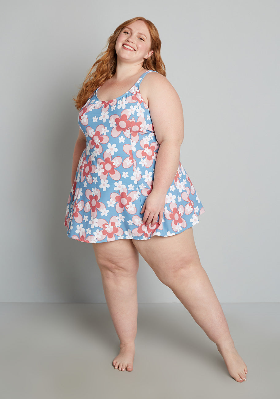 Let Fun Bloom One-Piece Swimsuit