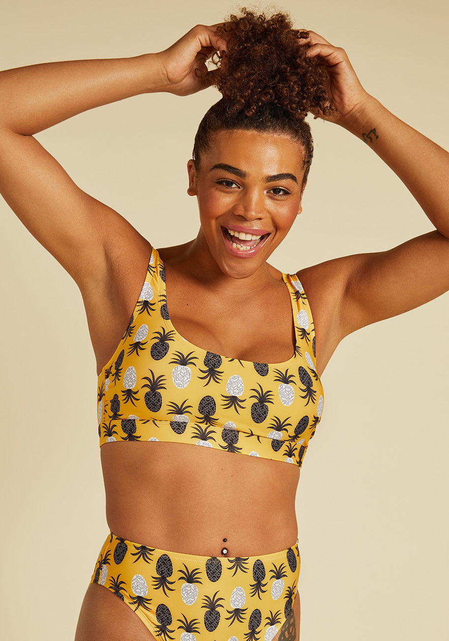 The Billie Crop Bikini Top