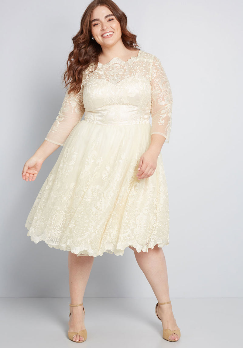 Gilded Grace Lace | ModCloth Dress