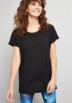Tall Short Sleeves Sleeves Loose Fit Tunic