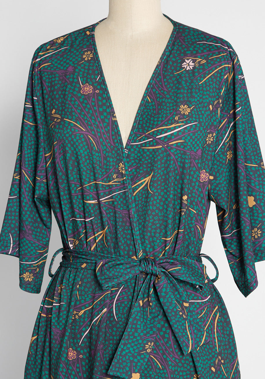 Lively Lounging Robe