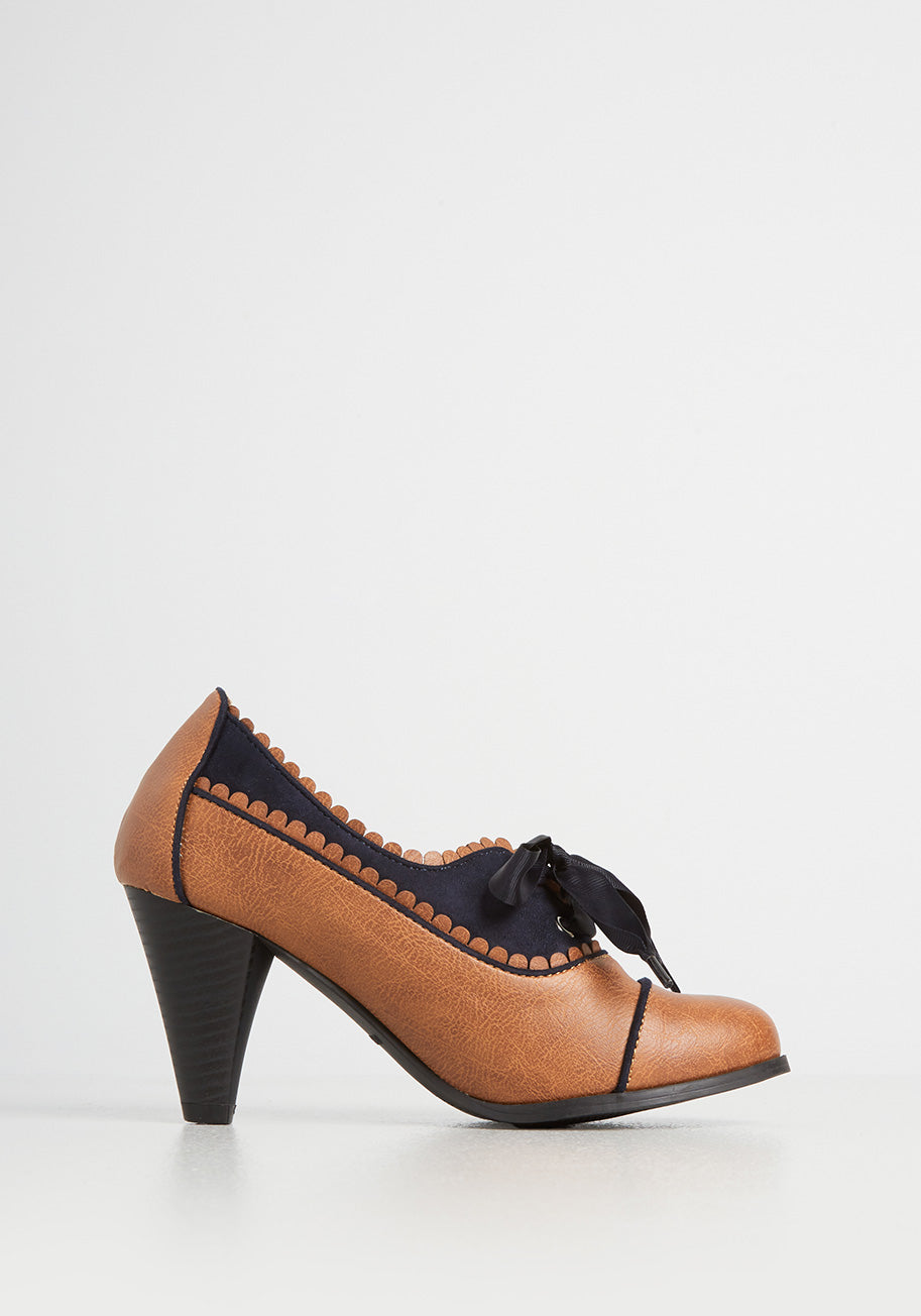 Oui Mademoiselle Oxford Heel