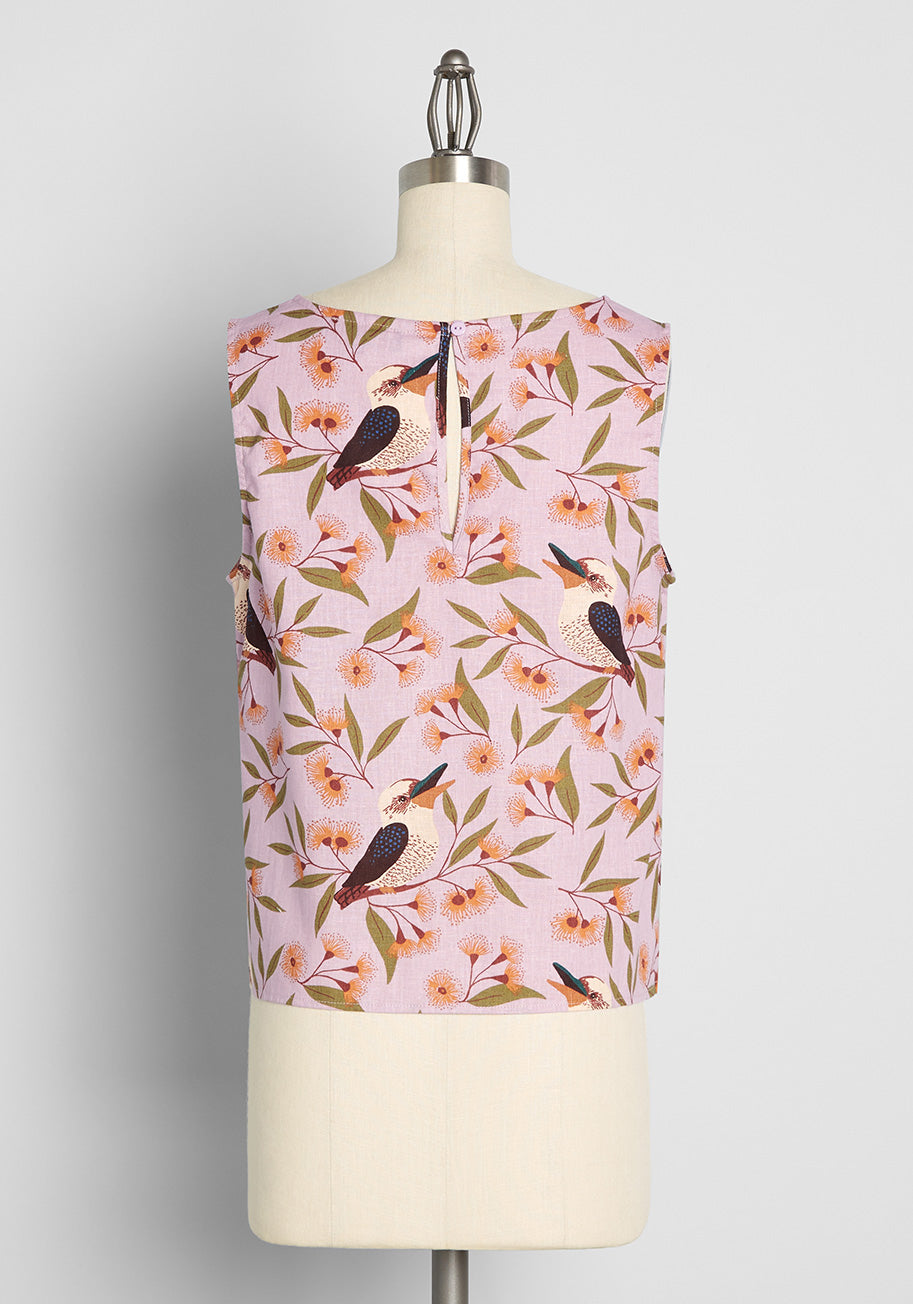 Such a Songbird Sleeveless Top