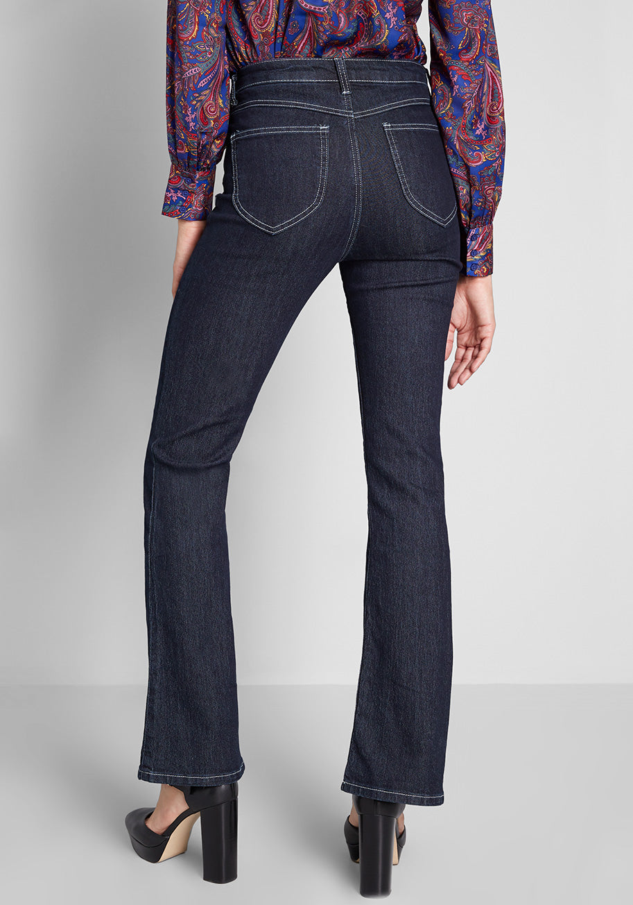 The Los Feliz Flared Jeans - Regular Inseam