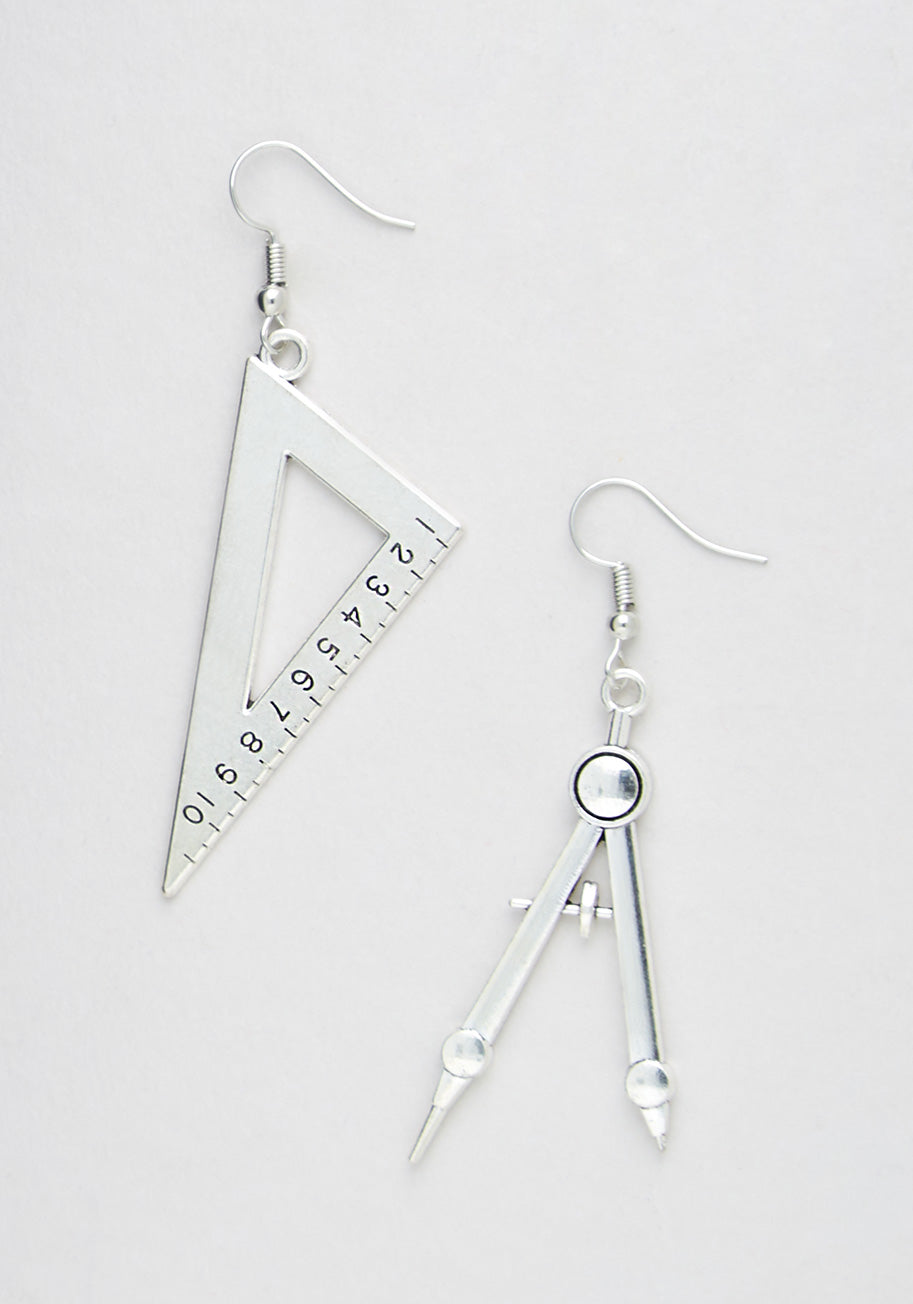 Geometry Genius Dangle Earrings