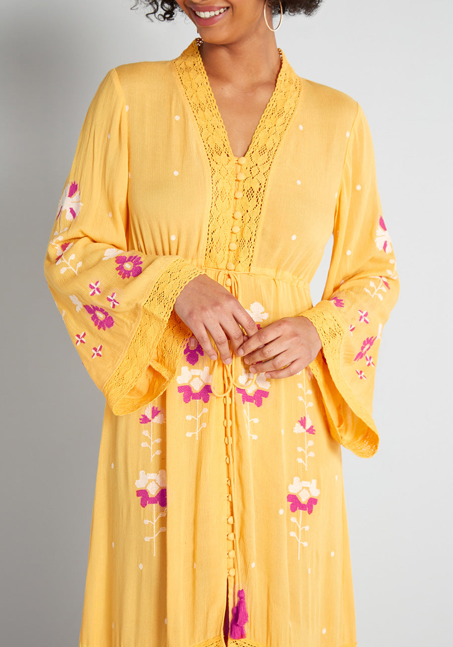 Sunshine of Your Love Midi Dress