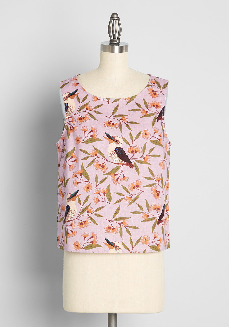 Such a Songbird Sleeveless Top