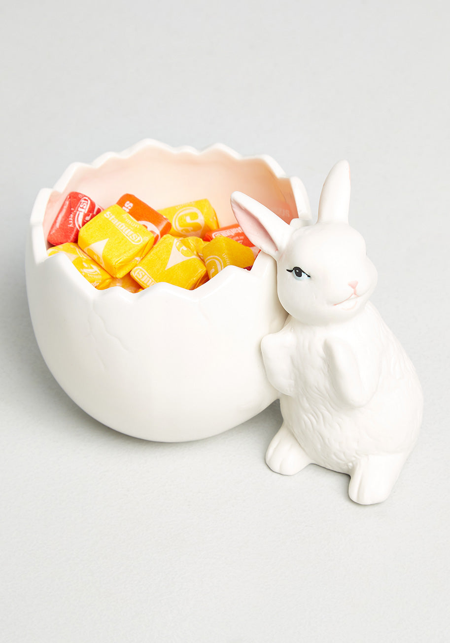 Egg-cited For Easter Candy Dish