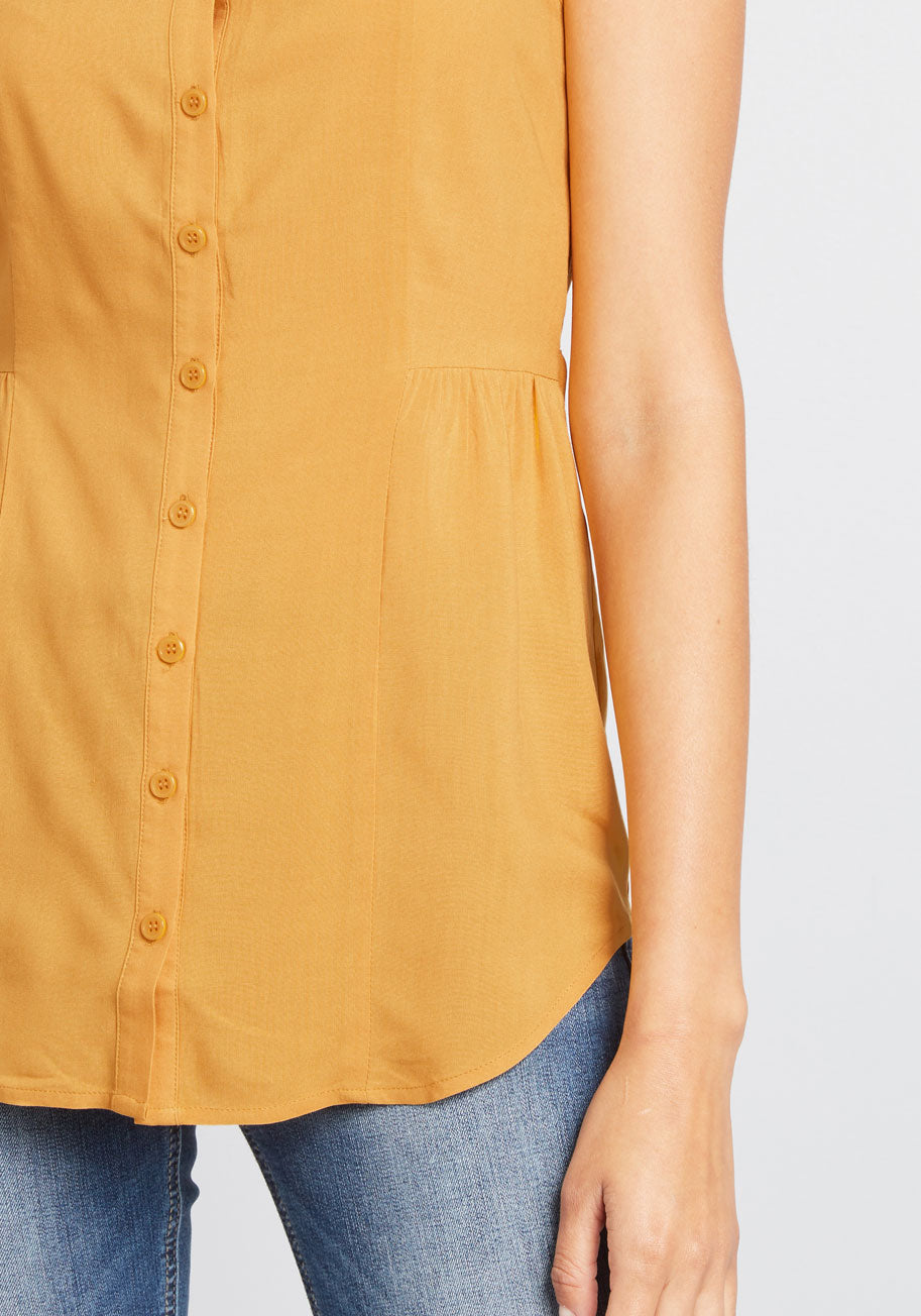 Steadfast Sojourn Sleeveless Top