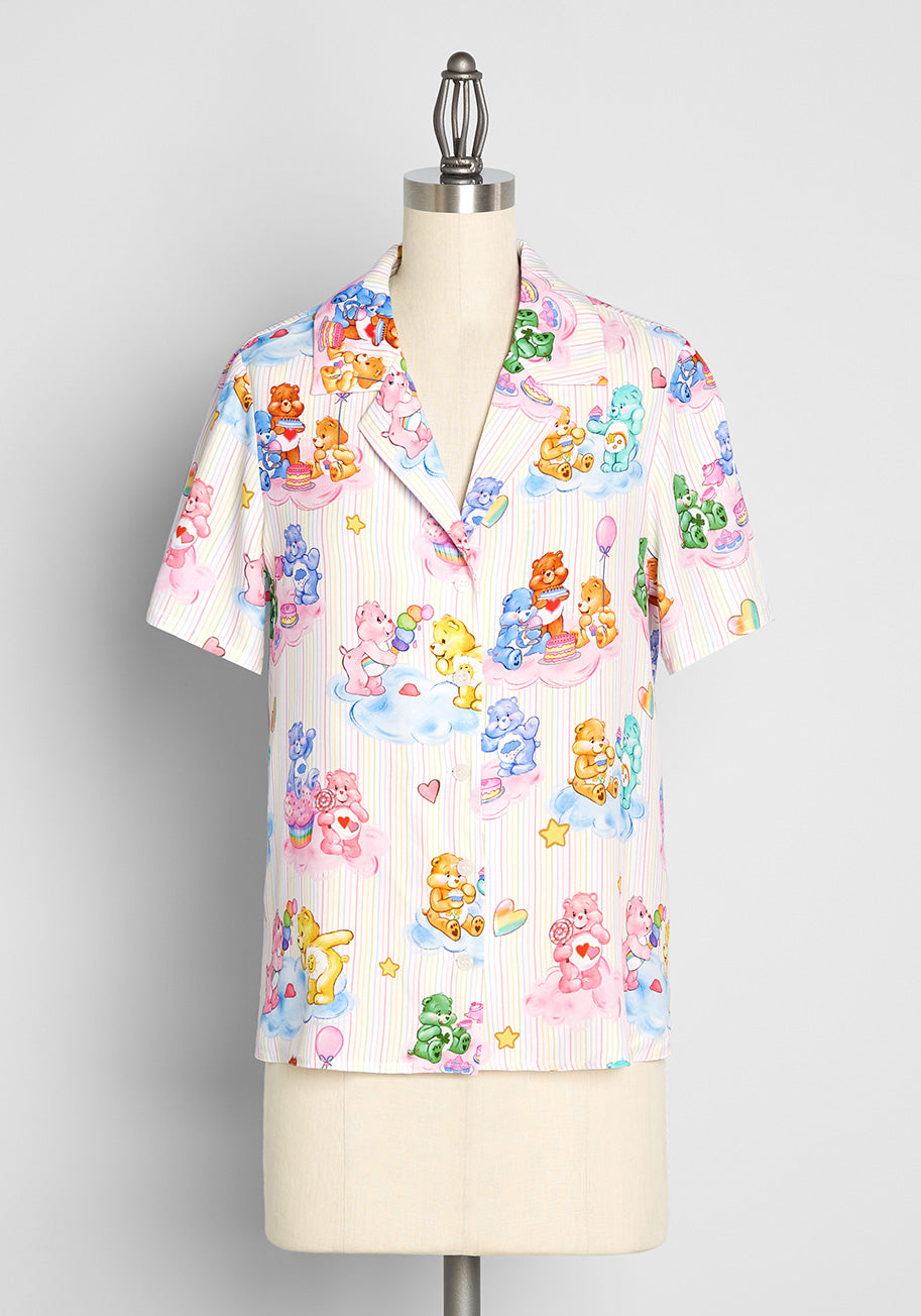 ModCloth X Care Bears Camp Collar Shirt