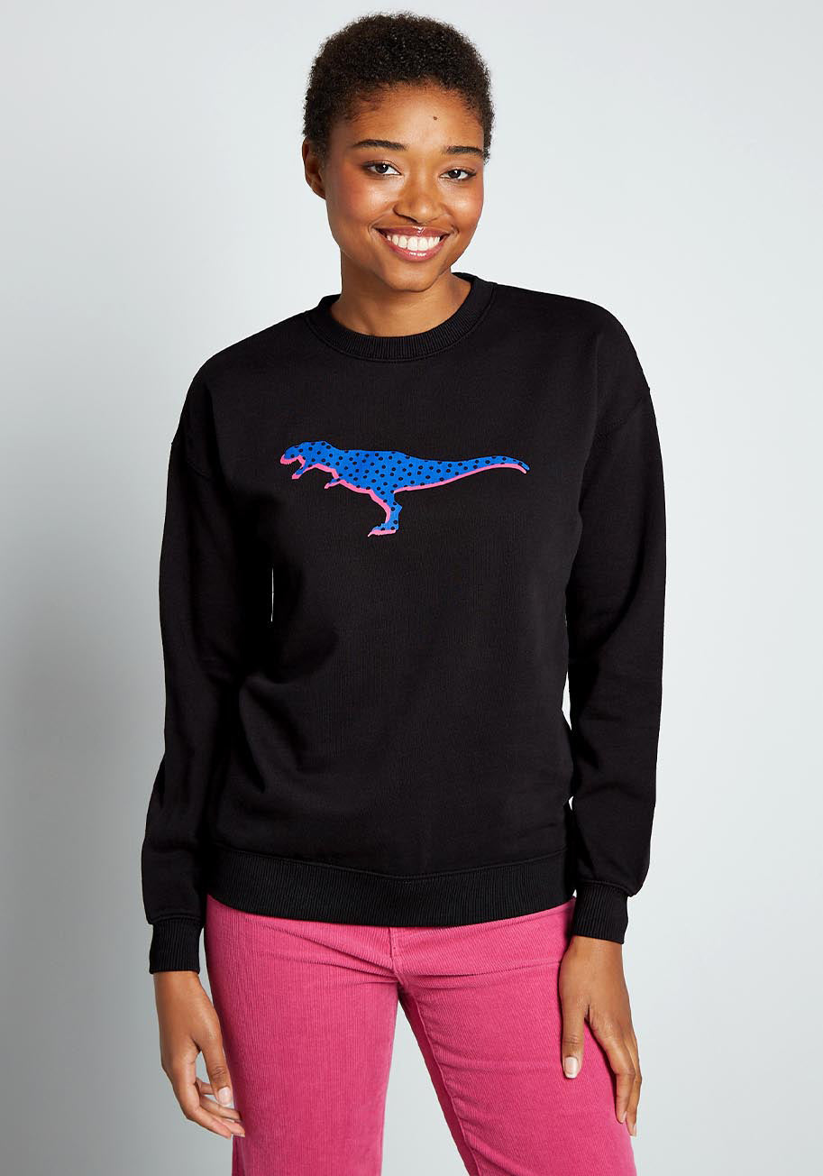 Pop Art Apex Predator Graphic Sweatshirt