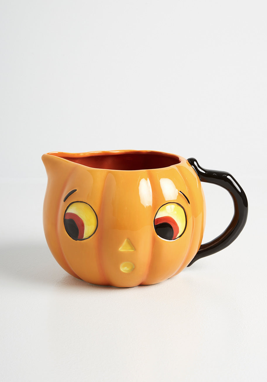 Pourin' Pumpkin Ceramic Pitcher