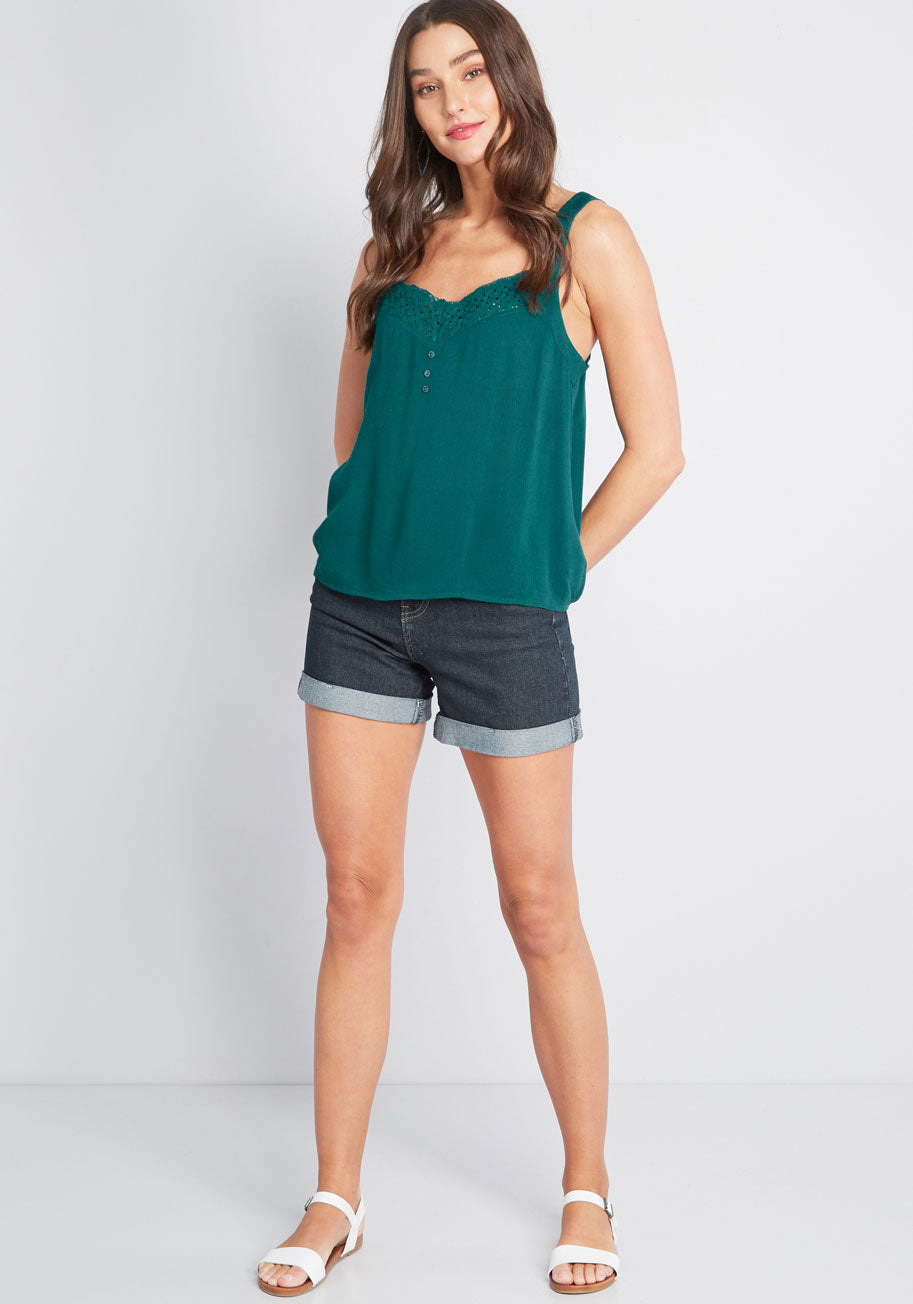 Simple Wonders Woven Tank Top