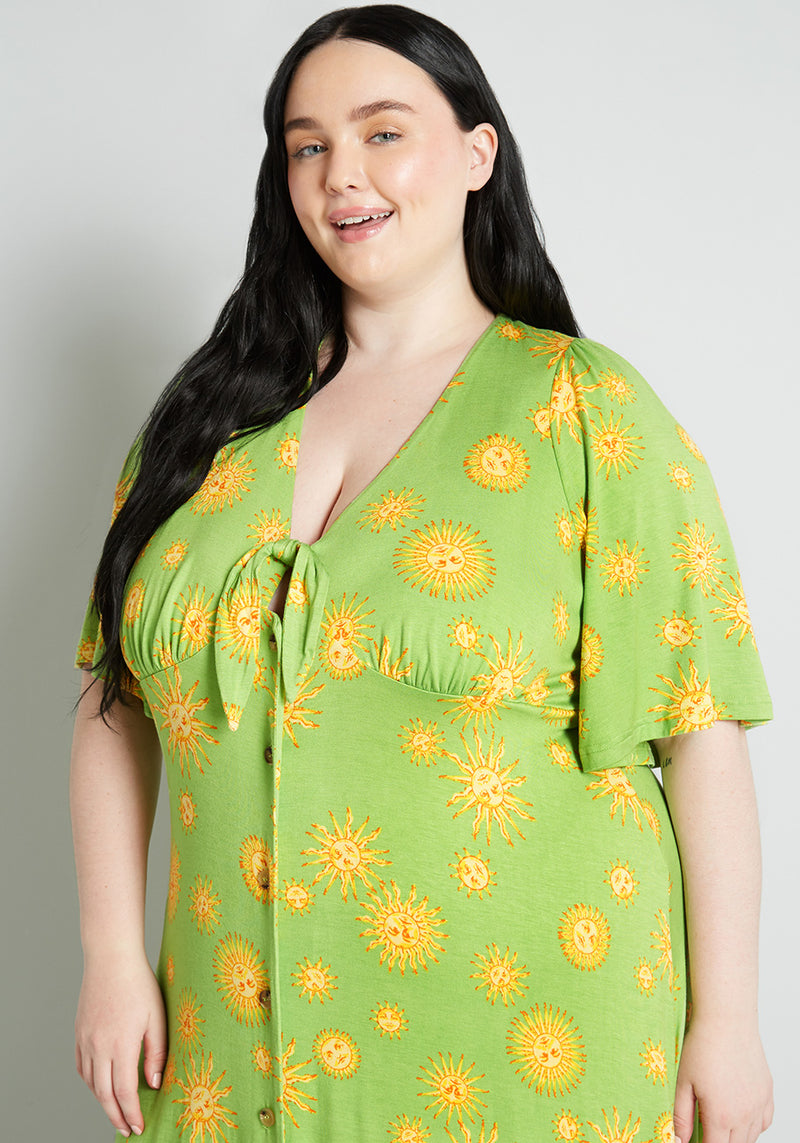 Forever 21 Women's Green Plus Size Tops on Sale