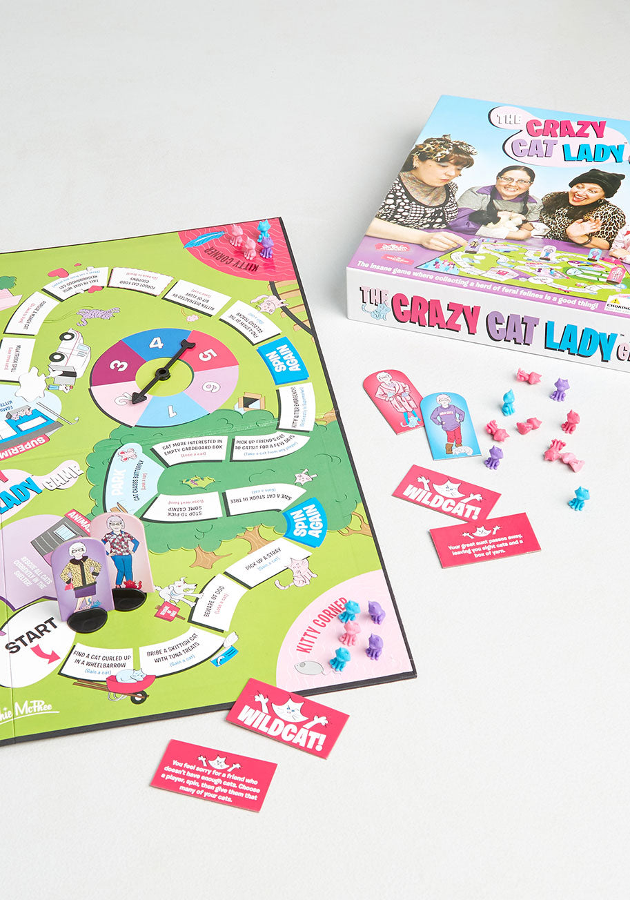 Crazy Cat Lady Board Game - Archie McPhee & Co.