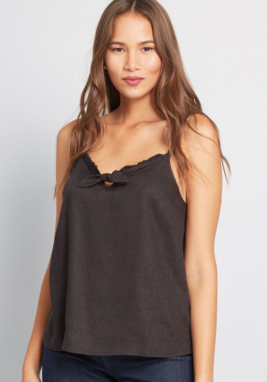 Spruced Up Summer Sleeveless Top