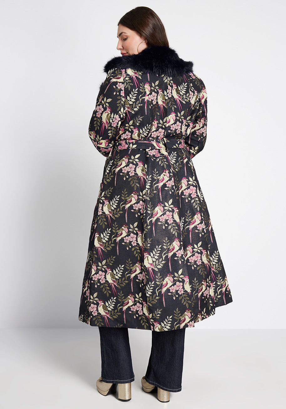 ModCloth x Collectif Upscale Attitude Coat