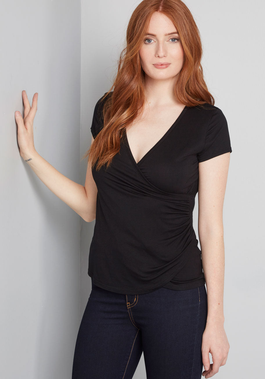 That's a Wrap Surplice Top