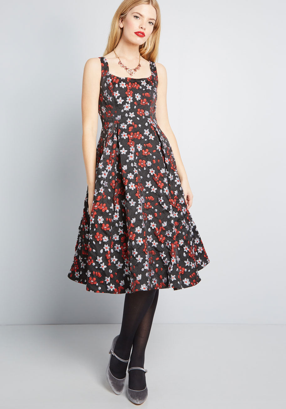 Serendipitous Bliss Midi Dress