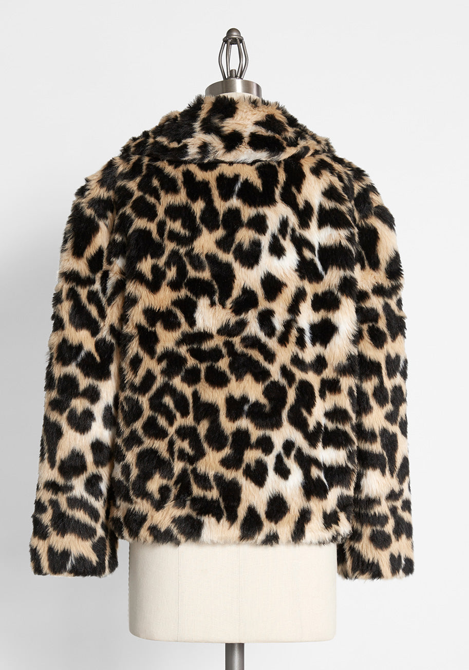 Era by ModCloth Haute Heirloom Faux-Fur Coat