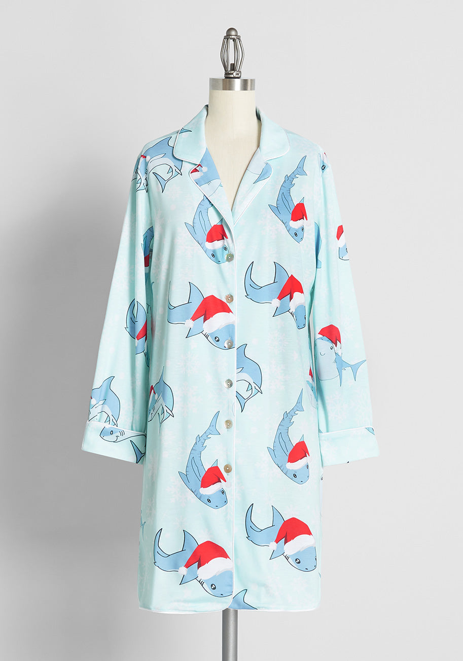 Fiercely Festive Sleep Shirt