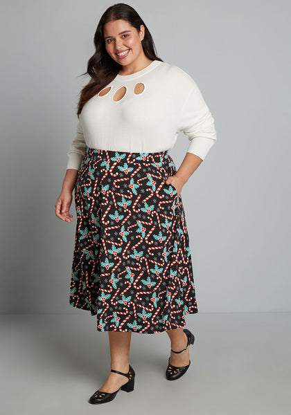Excellence Attained Knit A-Line Skirt | ModCloth