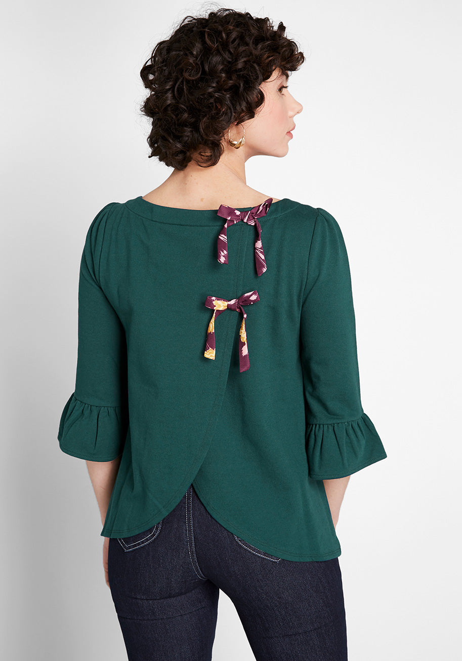 Spiffed-Up Sunday Pullover