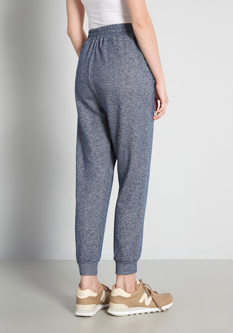 Optimistic Off-Duty Joggers