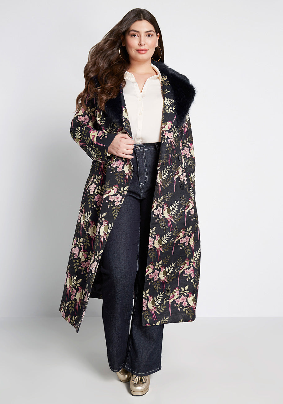 ModCloth x Collectif Upscale Attitude Coat