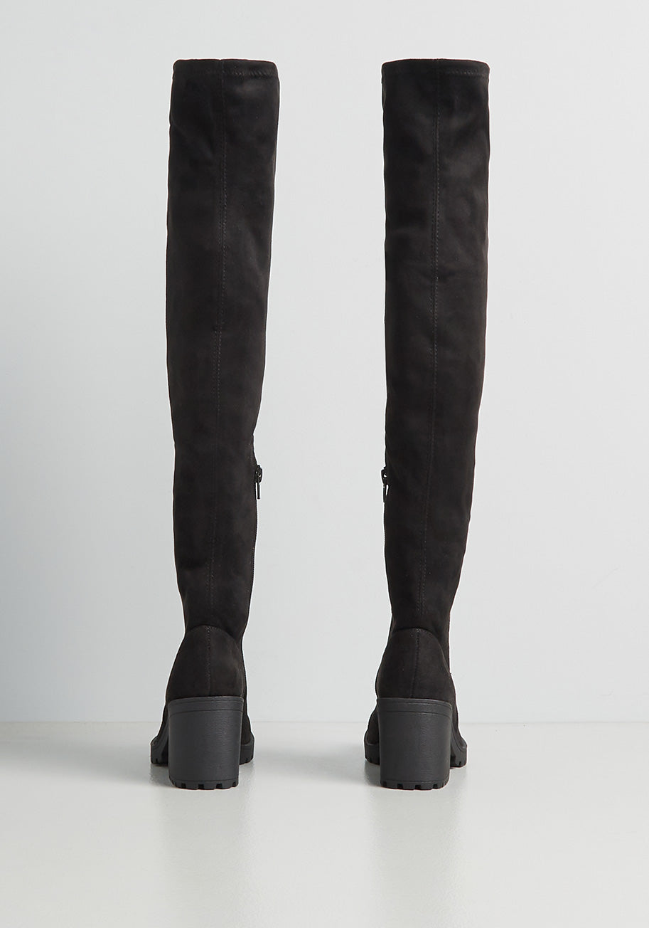 Create Quite a Stir Over-The-Knee Boot