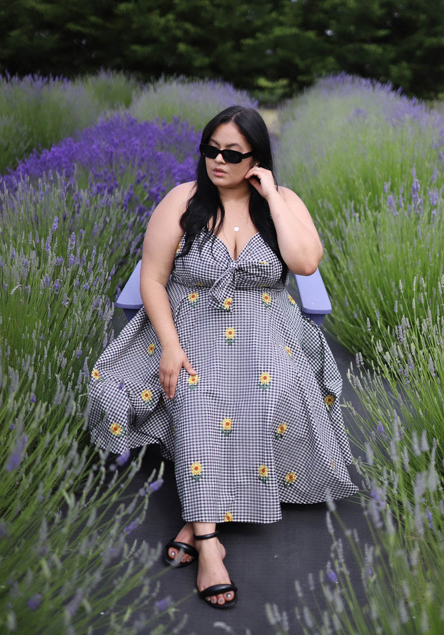 Sunflowers Are My Superpower Fit And Flare Dress