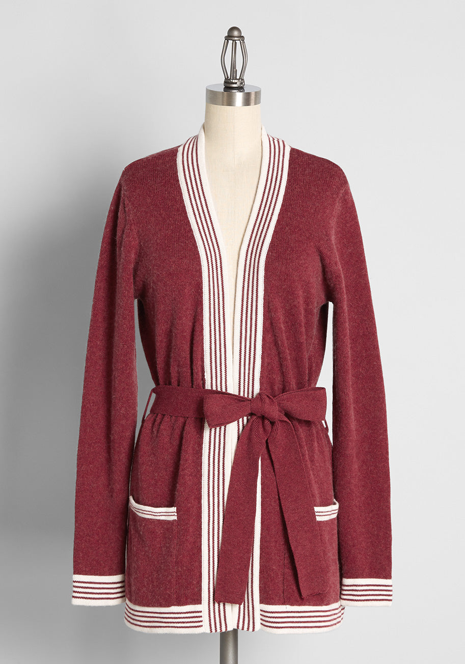 Ring Around the Cozy Longline Cardigan