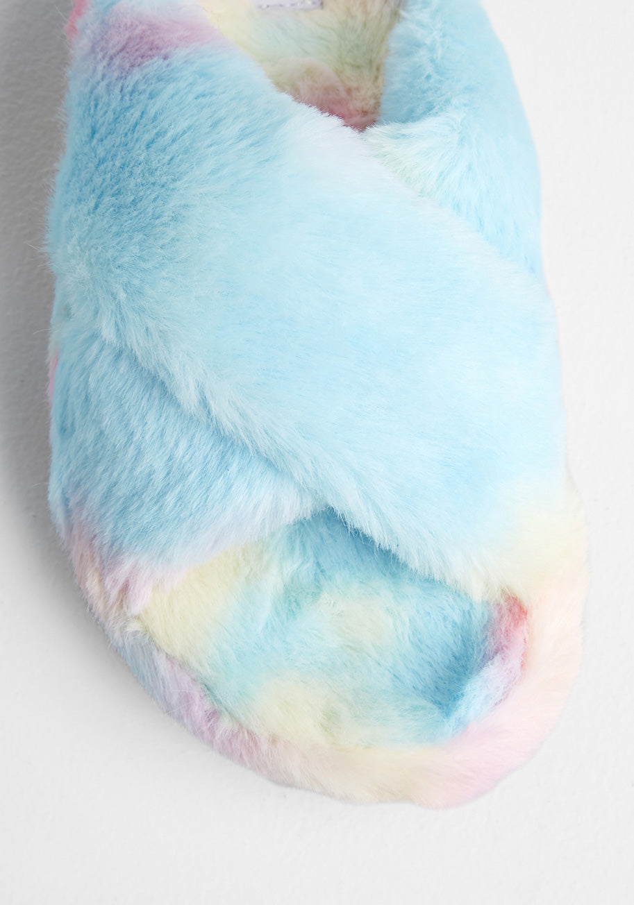 Fun Fuzzy Wuzzy Slipper