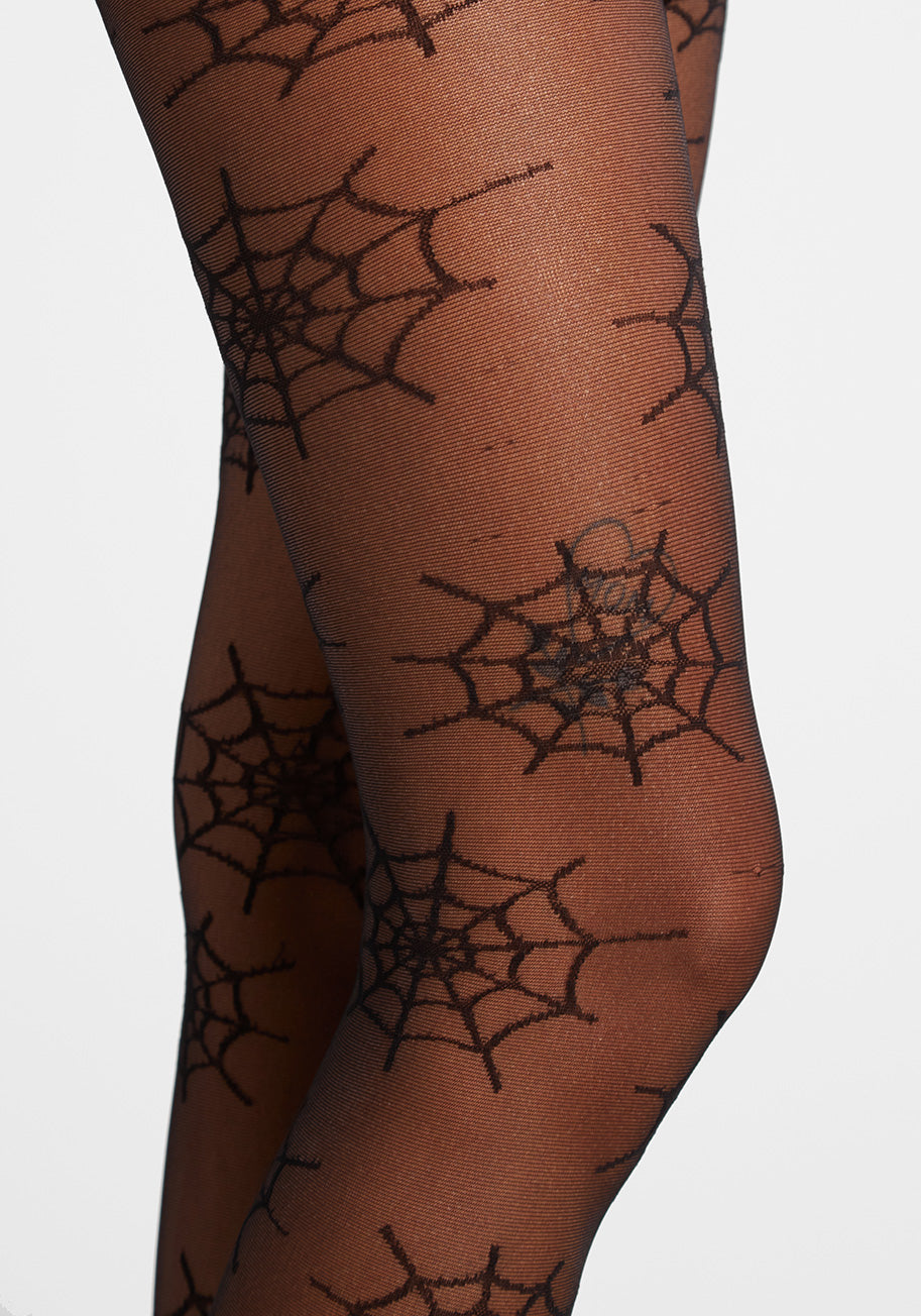 Chic Cobwebs Tights