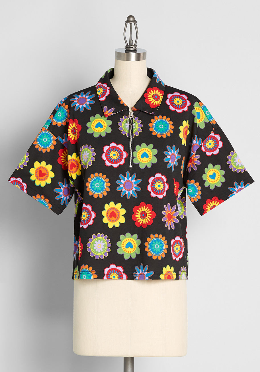 Groovy Garden Top