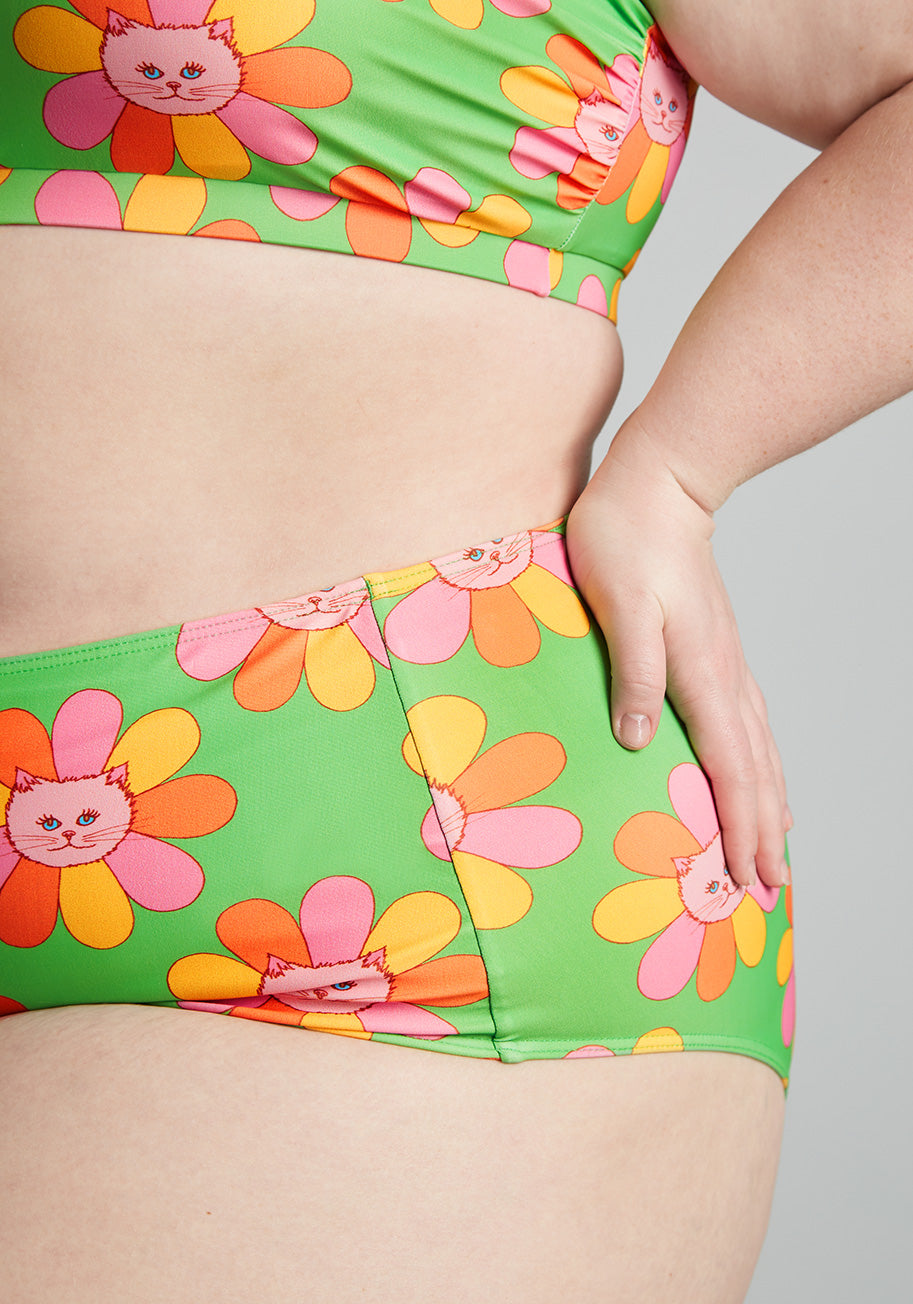 ModCloth x Marisol Muro The Sara High-Waisted Bikini Bottom