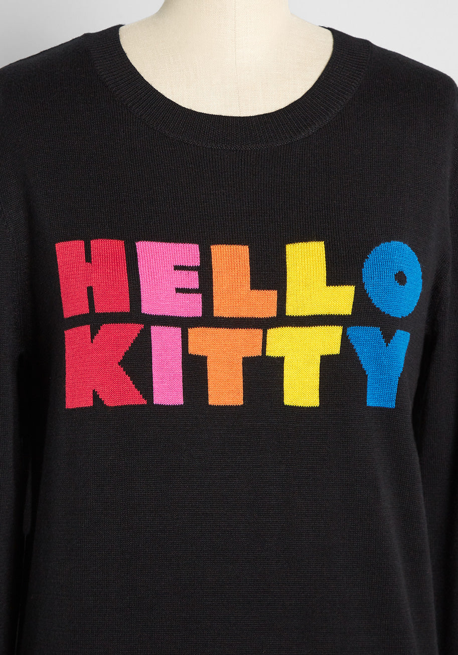 ModCloth x Hello Kitty Oh-So-Supercute Sweater