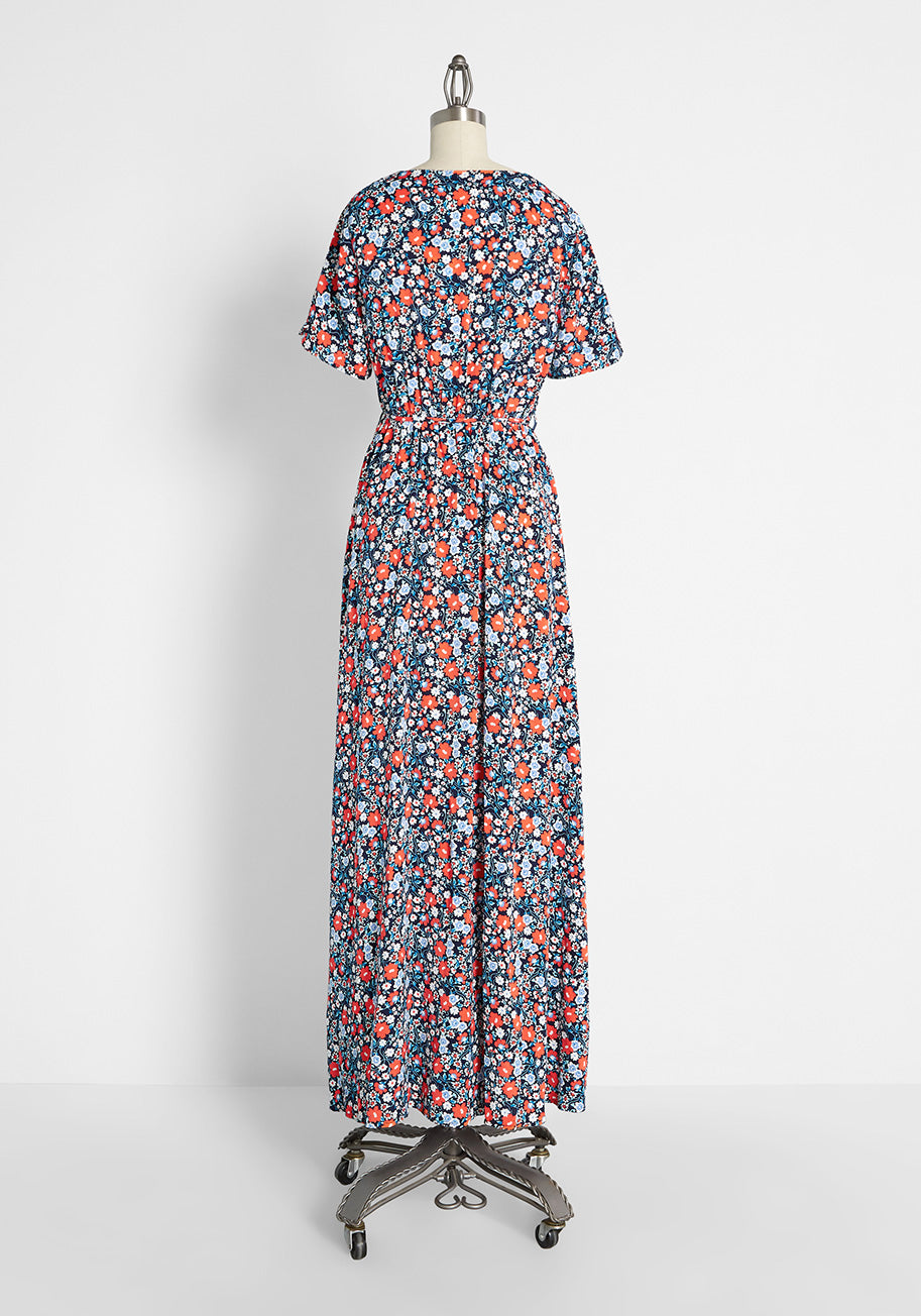 Dazing in the Daisies Maxi Dress