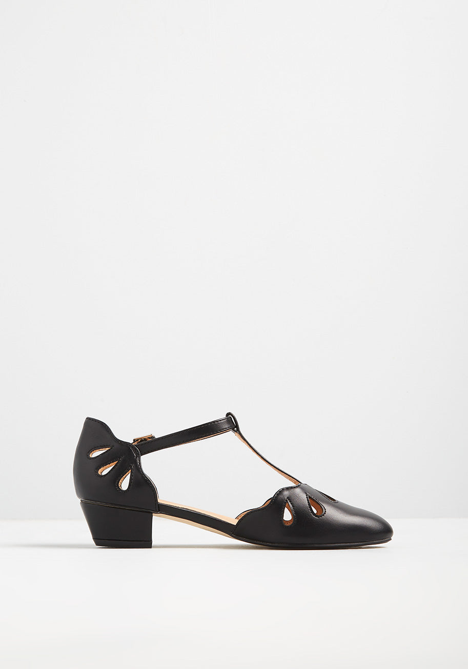 Essence of an Era T-Strap Heel