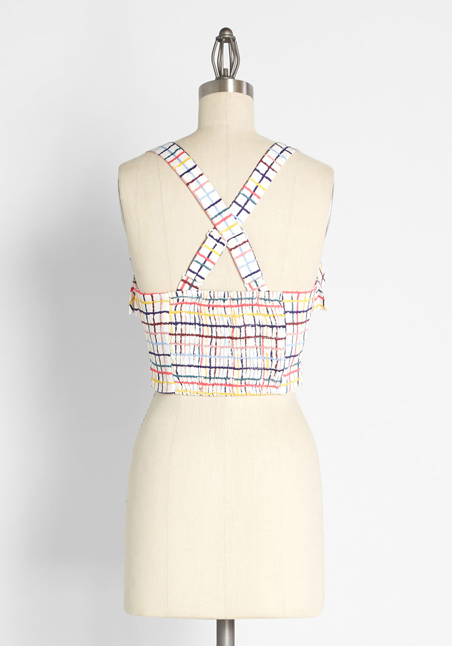 ModCloth x Collectif With Flying Watercolors Tank Top