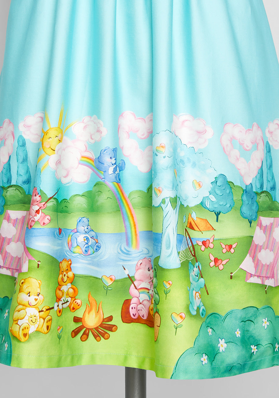 ModCloth X Care Bears Next-Level Adorable Fit And Flare Dress