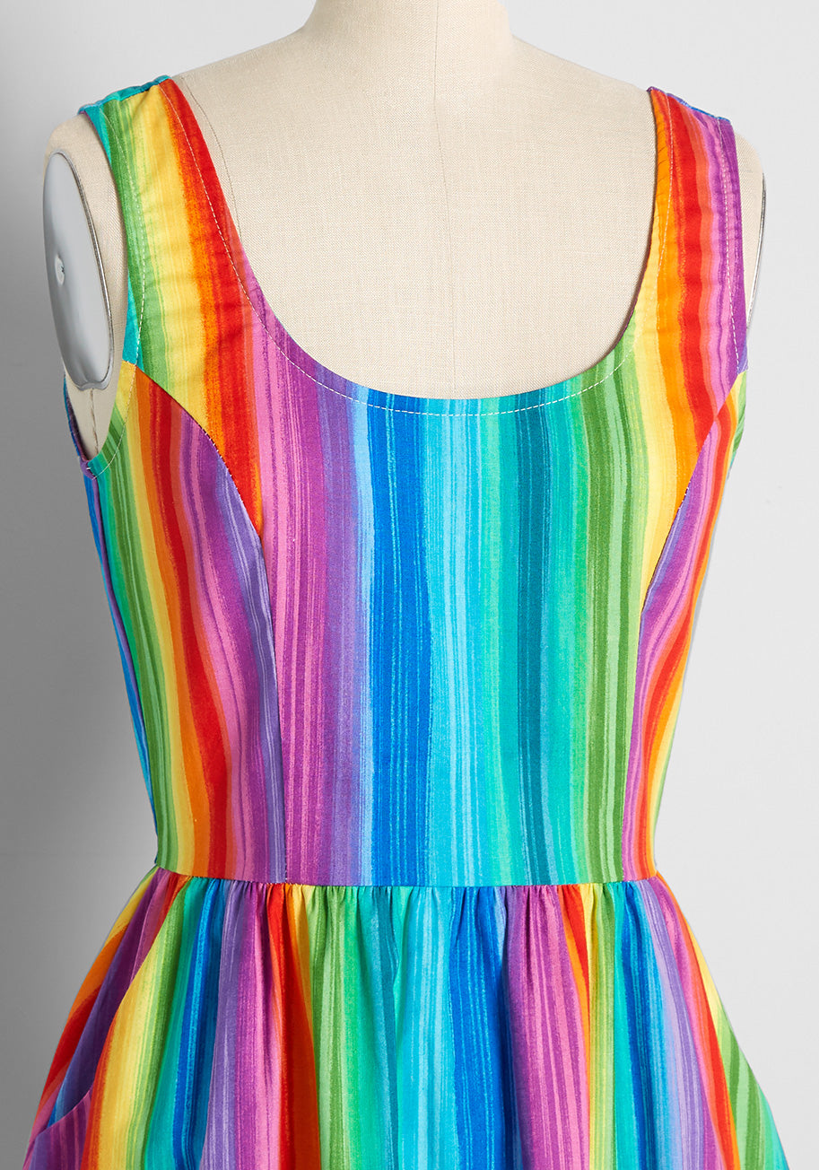 On Every Spectrum Fit and Flare Dress