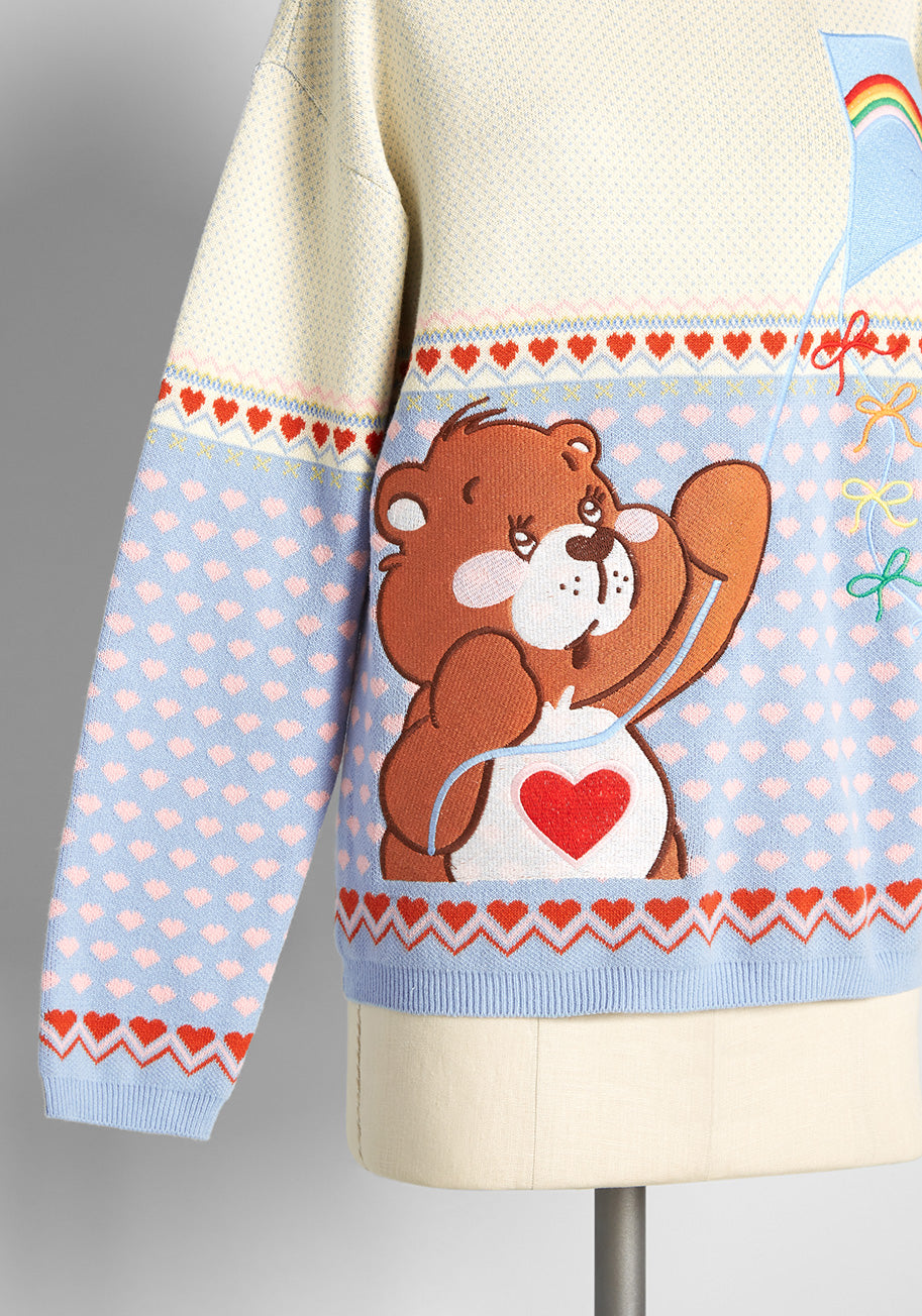 ModCloth X Care Bears The Sweetest Breeze Embroidered Sweater