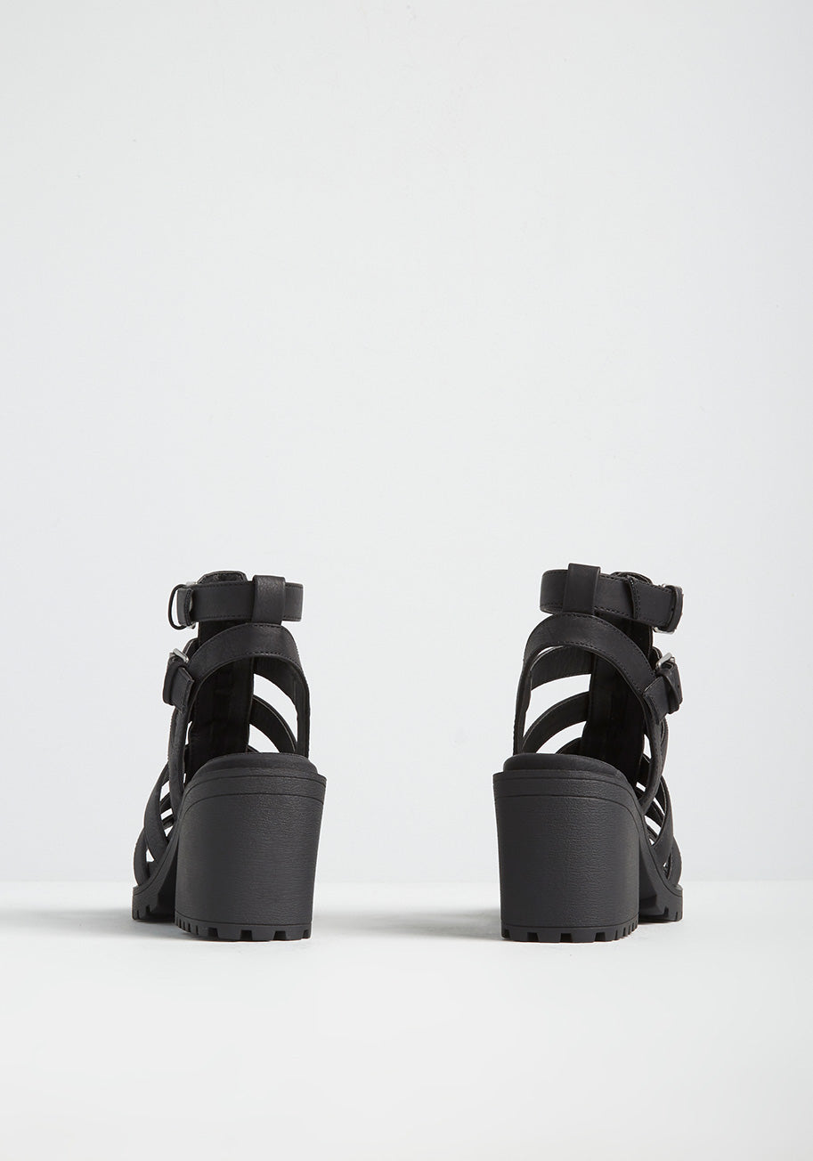 Born to Be Wild Heeled Sandal