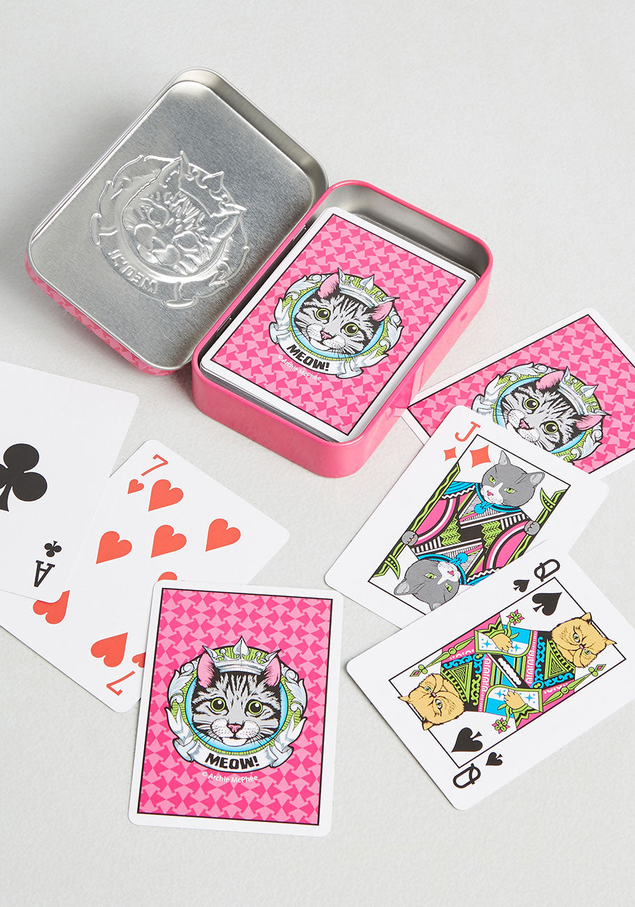 Fluffle The Deck Kitty Playing Cards