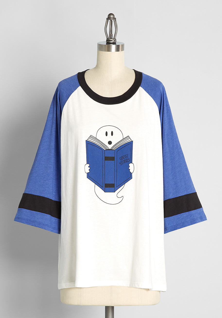 ModCloth x CAMP Collection Ghost Stories Graphic Bell Sleeve Tee