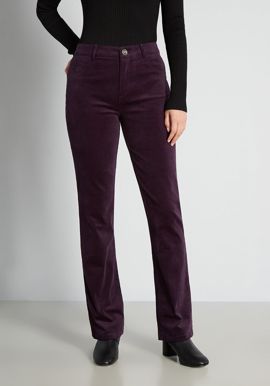 Purple Haze for Daze Moleskin Pants