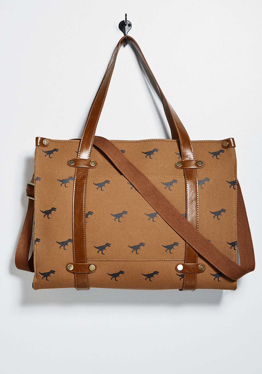 Camp Director Zipped Tote