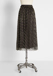 Speckled Midi Skirt