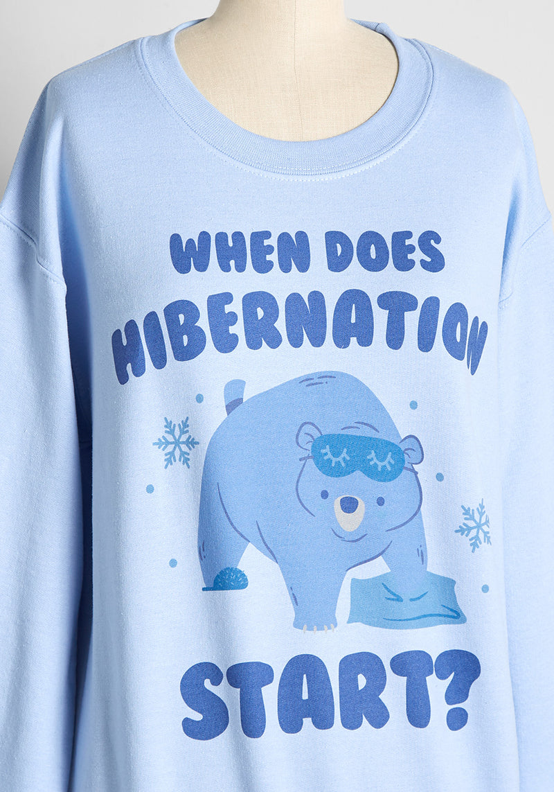 Cozy Hibernation Sweater